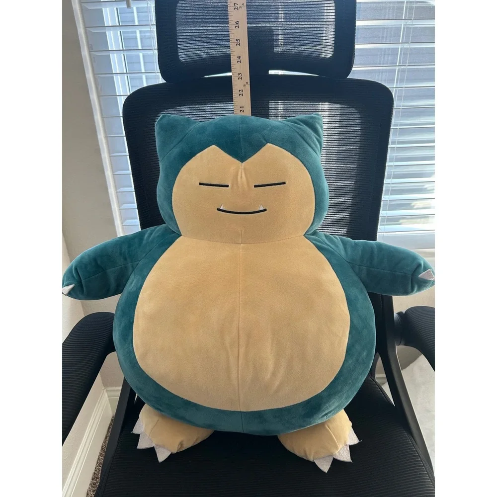 Pokemon Snorlax Plush 21 Inch Large Stuffed Animal WCT Wicked Cool Toys - Picture 2 of 4